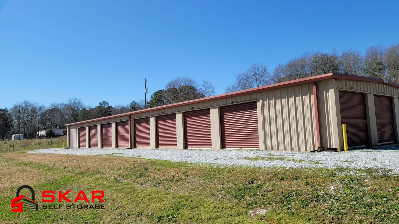Skar Self Storage facility in Commerce, Georgia